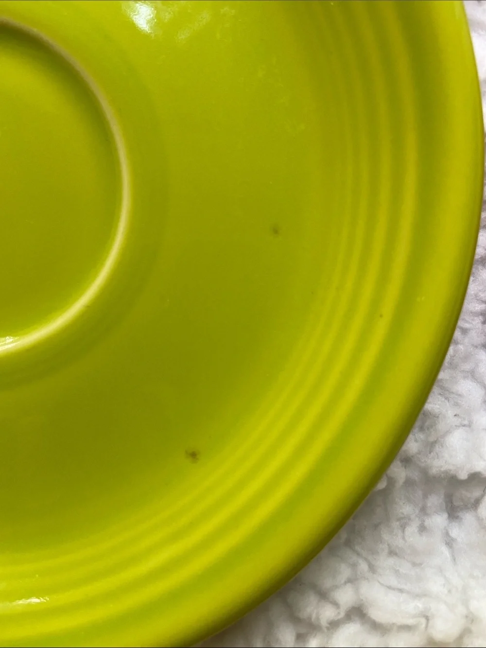 Contemporary Fiesta Ceramic Saucers in Lemongrass, Poppy & Sunflower - Set of 3